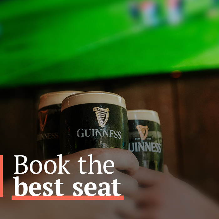 Best Seat Six Nations in Arnos Arms Southgate